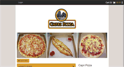 Desktop Screenshot of capripizzathornton.com